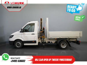 Volkswagen Crafter Open body 50 165 hp Effer 352S Crane/ Crane/ Autokran/ PTO/ Open body/ Double air