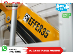 Volkswagen Crafter Open body 50 165 hp Effer 352S Crane/ Crane/ Autokran/ PTO/ Open body/ Double air