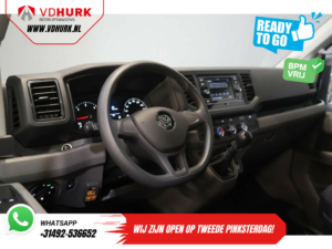 Volkswagen Crafter Open laadbak 50 165 pk Effer 352S Kraan/ Crane/ Kran/ Autokran/ PTO/ Open laadbak/ Dubbel Lucht