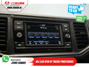 Volkswagen Crafter Pick-Up 50 165 pk Effer 352S Kraan/ Crane/ Kran/ Autokran/ PTO/ Open laadbak/ Dubbel Lucht
