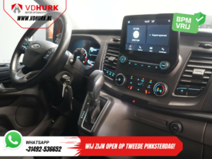 Ford Transit Custom Bestelbus 300 2.0 TDCI 130 pk Aut. L2 Limited BPM VRIJ! Bi-Xenon/ 2x Schuifdeur/ Standkachel/ Stoelverw./ Carplay/ Camera/ PDC/ LMV/ Cruis