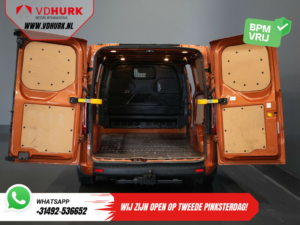 Ford Transit Custom Bestelbus 300 2.0 TDCI 130 pk Aut. L2 Limited BPM VRIJ! Bi-Xenon/ 2x Schuifdeur/ Standkachel/ Stoelverw./ Carplay/ Camera/ PDC/ LMV/ Cruis