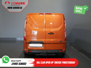 Ford Transit Custom Bestelbus 300 2.0 TDCI 130 pk Aut. L2 Limited BPM VRIJ! Bi-Xenon/ 2x Schuifdeur/ Standkachel/ Stoelverw./ Carplay/ Camera/ PDC/ LMV/ Cruis