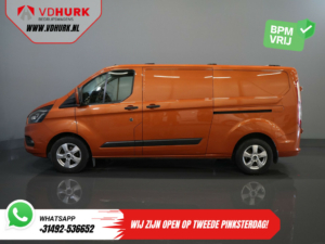 Ford Transit Custom Bestelbus 300 2.0 TDCI 130 pk Aut. L2 Limited BPM VRIJ! Bi-Xenon/ 2x Schuifdeur/ Standkachel/ Stoelverw./ Carplay/ Camera/ PDC/ LMV/ Cruis