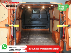 Ford Transit Custom Bestelbus 300 2.0 TDCI 130 pk Aut. L2 Limited BPM VRIJ! Bi-Xenon/ 2x Schuifdeur/ Standkachel/ Stoelverw./ Carplay/ Camera/ PDC/ LMV/ Cruis