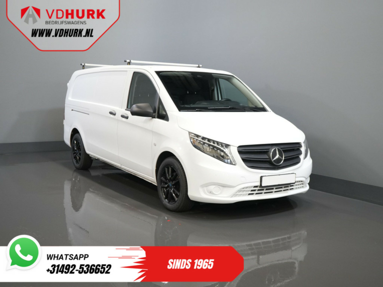 Mercedes-Benz Vito Van 116 CDI Aut. L3 BPM FREE LED/ Carplay/ Standheizung/ LMV/ Cruise/ Kamera/ PDC/ Anhängerkupplung