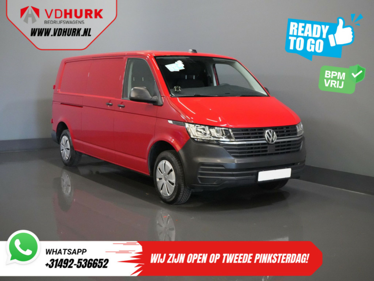 Volkswagen Transporter Van 2.0 TDI L2 BPM GRATIS! Ogrzewanie postojowe Ready2Go/ Ogrzewanie siedzeń/ Carplay/ Cruise/ PDC/ Hak holowniczy