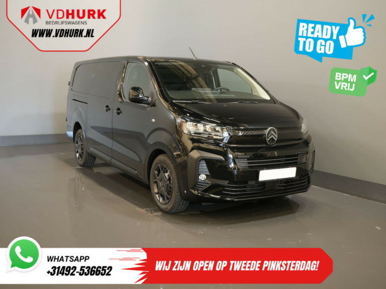 Citroën Jumpy Van 2.0 HDI 180 hp Aut. L3 BPM FREE! Navi/ Carplay/ Camera/ PDC/ Cruise/ Airco