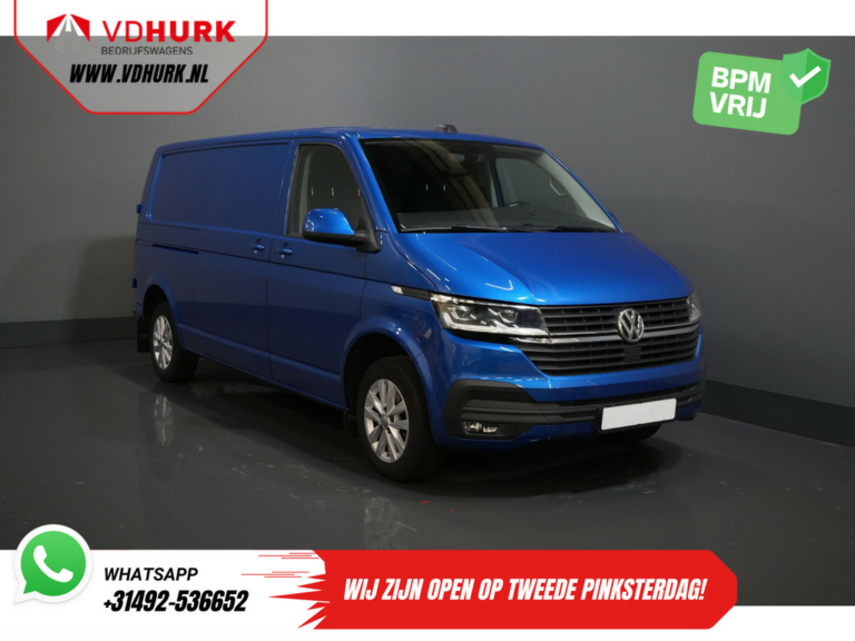 Volkswagen Transporter Van T6.1 2.0 TDI 150 KM L2 DSG Aut. Highline BPM GRATIS! Adapt.Cruise/ 2.5t Hak holowniczy/ Ogrzewanie podłogowe/ Seatverw./ LED/ Carplay/ Navi/ Cam