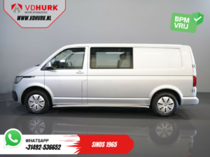 Volkswagen Transporter Van T6.1 2.0 TDI L2 DC Double Cab BPM БЕЗКОШТОВНО! 6 чол./ NL Auto/ CarPlay/ Navi/ Cruise/ PDC/ Фаркоп