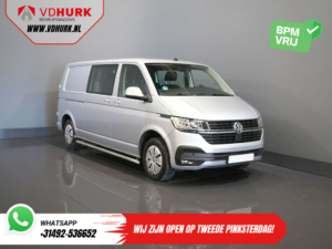 Volkswagen Transporter Van T6.1 2.0 TDI L2 DC Double Cab BPM FREE ! 6 Pers./ NL Auto/ CarPlay/ Navi/ Cruise/ PDC/ Towbar