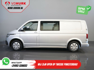 Volkswagen Transporter Van T6.1 2.0 TDI L2 DC Double Cab BPM FREE ! 6 Pers./ NL Auto/ CarPlay/ Navi/ Cruise/ PDC/ Towbar