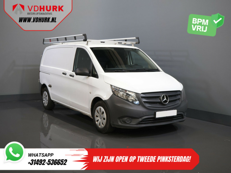Mercedes-Benz Vito Van 109 CDI BPM GRATUIT ! Conduit bien/ Galerie de toit/ Caméra/ Croisière/ Air conditionné/ Navi