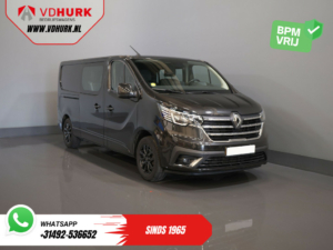Renault Trafic Van 2.0 dCi 150 к.с. Aut. L2 DC Double Cab BPM БЕЗКОШТОВНО! LED/ Navi/ Carplay/ Камера/ PDC/ Круїз/ Фаркоп/ Кондиціонер