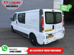 Opel Vivaro Van 2.0 CDTI 115hp L2 DC Double Cab EXPORT ONLY MOT 01-2026/ 6 Pers./ Airco/ Towbar