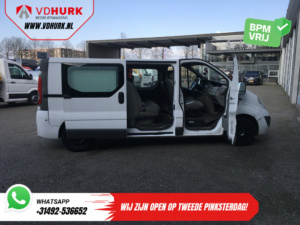 Opel Vivaro Van 2.0 CDTI 115hp L2 DC Double Cab EXPORT ONLY MOT 01-2026/ 6 Pers./ Airco/ Towbar
