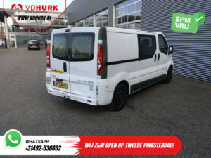 Opel Vivaro Van 2.0 CDTI 115hp L2 DC Double Cab EXPORT ONLY MOT 01-2026/ 6 Pers./ Airco/ Towbar