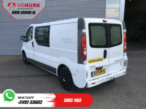 Opel Vivaro Van 2.0 CDTI 115hp L2 DC Double Cab EXPORT ONLY MOT 01-2026/ 6 чол./ кондиціонер/ фаркоп