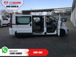 Opel Vivaro Van 2.0 CDTI 115hp L2 DC Double Cab EXPORT ONLY MOT 01-2026/ 6 чол./ кондиціонер/ фаркоп