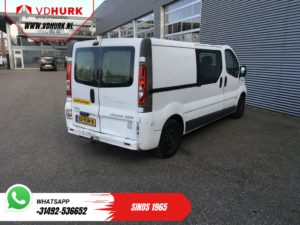Opel Vivaro Van 2.0 CDTI 115hp L2 DC Double Cab EXPORT ONLY MOT 01-2026/ 6 чол./ кондиціонер/ фаркоп