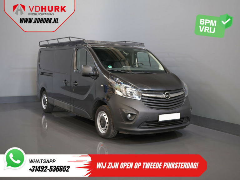 Opel Vivaro Van 1.6 CDTI 130 ch L2 BPM GRATUIT ! Galerie de toit/ Navi/ Caméra/ PDC/ Croisière/ Climatisation