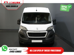Peugeot Boxer Van 2.2 HDi 140 ch L2H2 270Gr. Portes/ 2.5t Dispositif d'attelage/ Caméra/ PDC/ Croisière/ Crochet d'attelage/ Airco