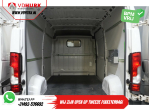 Peugeot Boxer Van 2.2 HDi 140 ch L2H2 270Gr. Portes/ 2.5t Dispositif d'attelage/ Caméra/ PDC/ Croisière/ Crochet d'attelage/ Airco