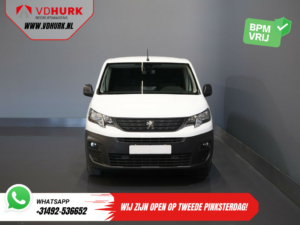 Peugeot Partner Bestelbus 1.5 HDI 100 pk BPM VRIJ! NL Auto/ 3 Pers./ Carplay/ Camera/ PDC/ Betimmerd/ Cruise/ Airco