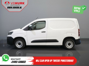 Peugeot Partner Bestelbus 1.5 HDI 100 pk BPM VRIJ! NL Auto/ 3 Pers./ Carplay/ Camera/ PDC/ Betimmerd/ Cruise/ Airco