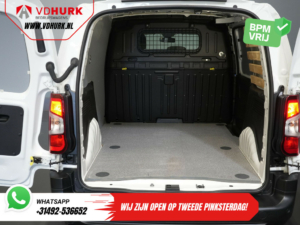 Peugeot Partner Bestelbus 1.5 HDI 100 pk BPM VRIJ! NL Auto/ 3 Pers./ Carplay/ Camera/ PDC/ Betimmerd/ Cruise/ Airco