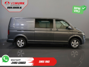 Volkswagen Transporter Van 2.0 TDI 150 к.с. DSG Aut. L2 DC Double Cab BPM БЕЗКОШТОВНО! LED/ Адапт.круїз/ Підігрів підставки/ Підігрів сидінь/ Carplay/ Камера/ PDC/ LMV/ Тренажер