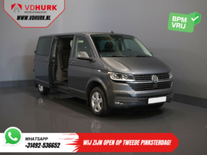 Volkswagen Transporter Van 2.0 TDI 150 hp DSG Aut. L2 DC Double Cab BPM FREE ! LED/ Adapt.Cruise/ Stand heater/ Seatverw./ Carplay/ Camera/ PDC/ LMV/ Tre