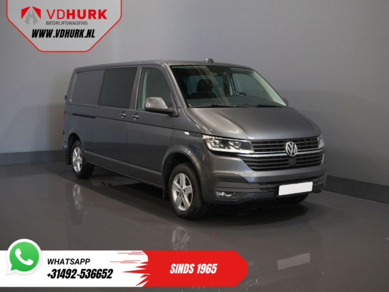Volkswagen Transporter Van 2.0 TDI 150 к.с. DSG Aut. L2 DC Double Cab EXPORT ONLY LED/ Adapt.Cruise/ Підігрів підставки/ Сидіння/ Carplay/ Камера/ PDC/ LMV/ T