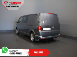 Volkswagen Transporter Van 2.0 TDI 150 к.с. DSG Aut. L2 DC Double Cab EXPORT ONLY LED/ Adapt.Cruise/ Підігрів підставки/ Сидіння/ Carplay/ Камера/ PDC/ LMV/ T