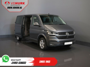 Volkswagen Transporter Van 2.0 TDI 150 к.с. DSG Aut. L2 DC Double Cab EXPORT ONLY LED/ Adapt.Cruise/ Підігрів підставки/ Сидіння/ Carplay/ Камера/ PDC/ LMV/ T