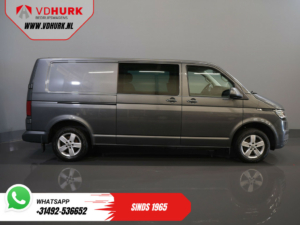 Volkswagen Transporter Van 2.0 TDI 150 к.с. DSG Aut. L2 DC Double Cab EXPORT ONLY LED/ Adapt.Cruise/ Підігрів підставки/ Сидіння/ Carplay/ Камера/ PDC/ LMV/ T