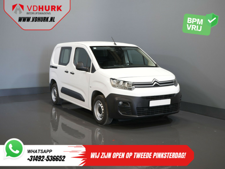 Citroën Berlingo Van 1.2 PureTech 110 cv BPM GRATIS! BENZINA/ PDC/ Crociera/ Aria condizionata