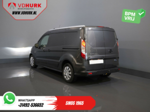 Ford Transit Connect Van 1.5 TDCI 100 к.с. Авт. L2 BPM БЕЗКОШТОВНО! Гарантія 28-11/ Ксенон/ 2x зсувні двері/ 3 міс/ Підігрів сидінь/ Камера/ Круїз/ ПДУ/ Буксирувальний гак