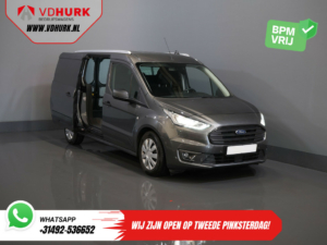 Ford Transit Connect Van 1.5 TDCI 100 hp Aut. L2 BPM GRATUIT ! Garantie 28-11/ Xenon/ 2x Porte coulissante/ 3 Pers./ Sièges chauffants/ Caméra/ Cruise/ PDC/ Crochet de remorquage