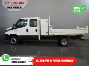 Iveco Daily Open cargo box 35C14D 2.3 140 hp Aut. ZF DC Double Cab 6 Pers./ Tipper/ Pick Up/ Open cargo box/ 3.5t Towing capacity/ Double air/ Gev.Seats/ Clim
