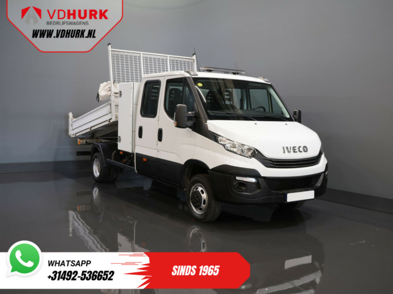 Iveco Daily Open cargo box 35C14D 2.3 140 cv Aut. ZF DC Doppia Cabina 6 Pers./ Ribaltabile/ Pick Up/ Open cargo box/ Ribaltabile/ 3.5t Traino Verm./ Doppia Aria/ Gev.Sto