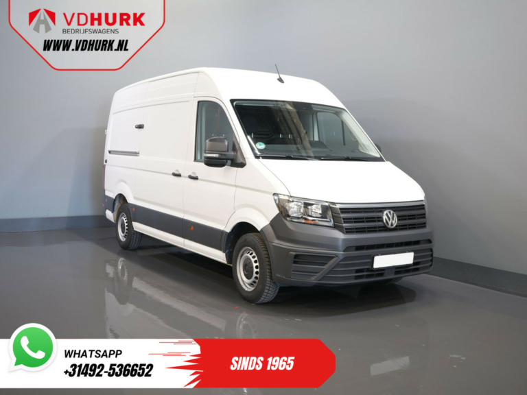 Volkswagen Crafter Van 35 2.0 TDI 140 KM L3H3 BPM GRATIS! 270gr. Drzwi/ Carplay/ Klimatyzacja/ Kamera/ Tempomat