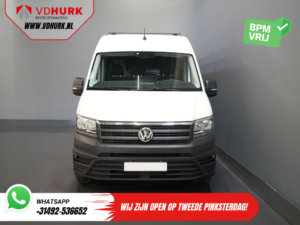 Volkswagen Crafter Bestelbus 35 2.0 TDI 180 pk L4H3 BPM VRIJ! RWD Tacho/ 270gr deuren/ 3.5T trekverm./ Navi/ Carplay/ Climate/ Camera/ Cruise/ Trekhaak
