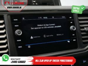 Volkswagen Crafter Bestelbus 35 2.0 TDI 180 pk L4H3 BPM VRIJ! RWD Tacho/ 270gr deuren/ 3.5T trekverm./ Navi/ Carplay/ Climate/ Camera/ Cruise/ Trekhaak