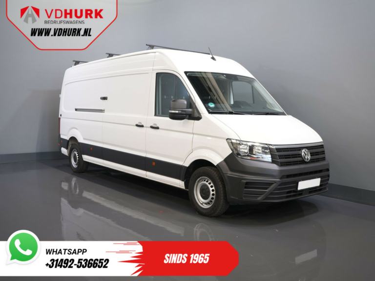 Volkswagen Crafter Van 35 2.0 TDI 180 cv L4H3 BPM GRATIS! RWD Tacho/ 270gr porte/ 3.5T gancio di traino/ Navi/ Carplay/ Clima/ Telecamera/ Crociera/ Gancio di traino