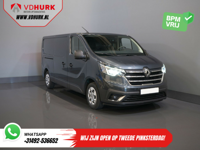 Renault Trafic Van 2.0 dCi 170 к.с. L2 BPM БЕЗКОШТОВНО! LED / 2.5т буксирний пристрій / PDC / Круїз / Буксирний гак / Airco