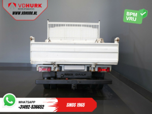 Iveco Daily Kipper 35C14D 2.3 140 pk Aut. ZF DC Dubbel Cabine 6Pers./ Kipper/ Pick Up/ Open Laadbak/ 3.5t Trekverm./ Dubbel Lucht/ Gev.Stoel/ Clima