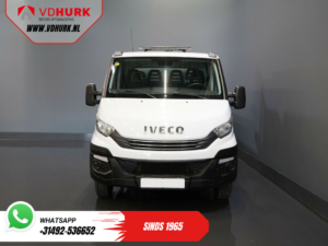 Iveco Daily Kipper 35C14D 2.3 140 pk Aut. ZF DC Dubbel Cabine 6Pers./ Kipper/ Pick Up/ Open Laadbak/ Kieper/ 3.5t Trekverm./ Dubbel Lucht/ Gev.Stoe