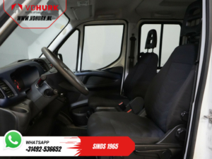 Iveco Daily Kipper 35C14D 2.3 140 pk Aut. ZF DC Dubbel Cabine 6Pers./ Kipper/ Pick Up/ Open Laadbak/ Kieper/ 3.5t Trekverm./ Dubbel Lucht/ Gev.Stoe
