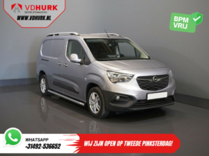 Opel Combo Van 1.5D 130 hp Aut. L2 BPM GRATUIT ! Carplay/ Sidebars/ Roofrails/ LMV/ Cruise/ PDC/ Towbar
